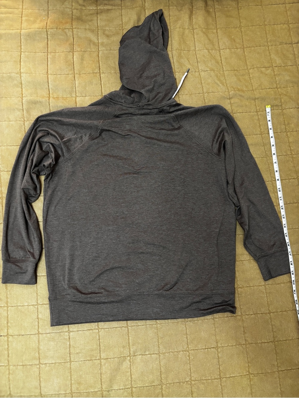 Vuori Women’s Brown Hooded Pullover Sweatshirt - Picture 6 of 6